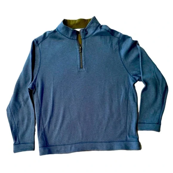 Tommy Bahama Men’s 1/4 Zip Pullover - Picture 1 of 2